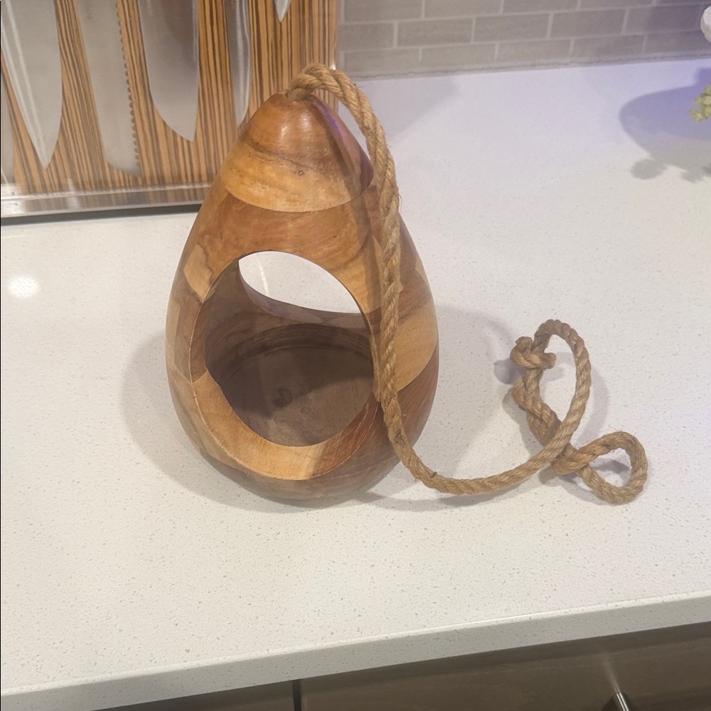 Wooden Hanging Birdhouse